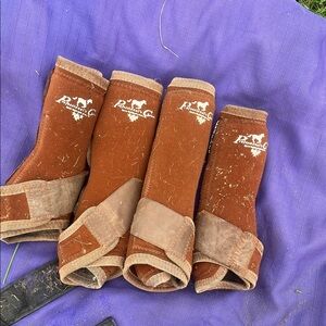Professional's Choice Brown Horse Boots